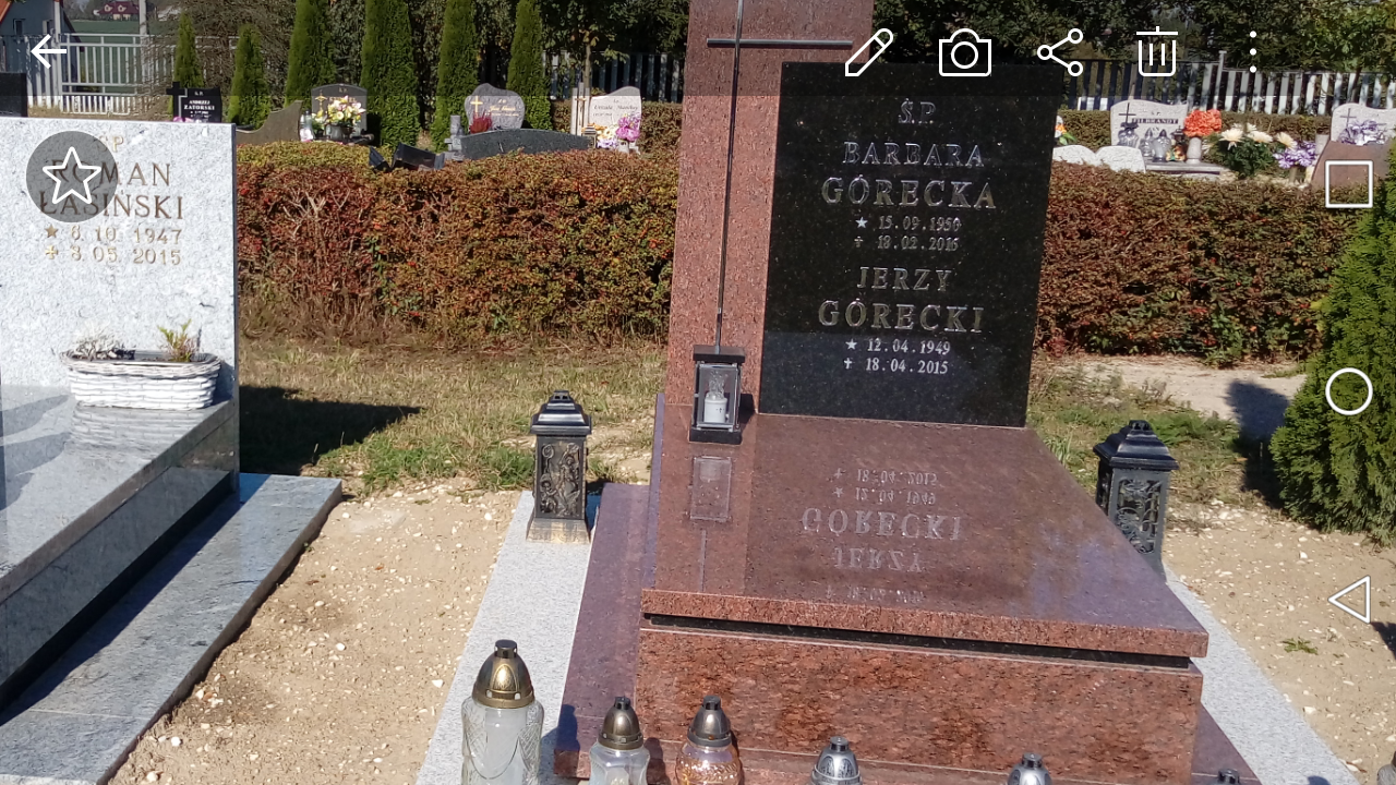 Grób Jerzy Górecki