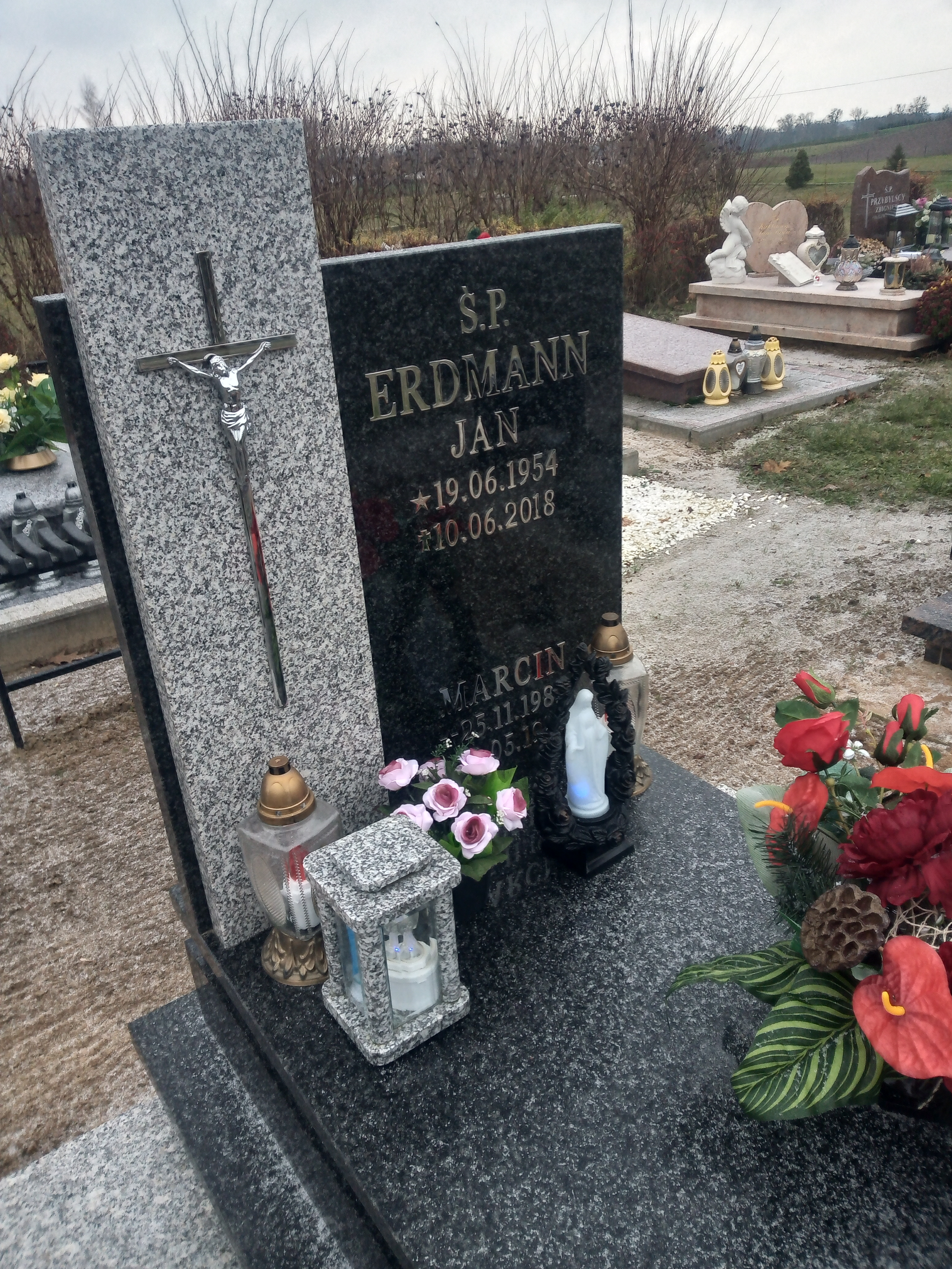 Marcin Erdman 1982 Łasin - Grobonet - Wyszukiwarka osób pochowanych