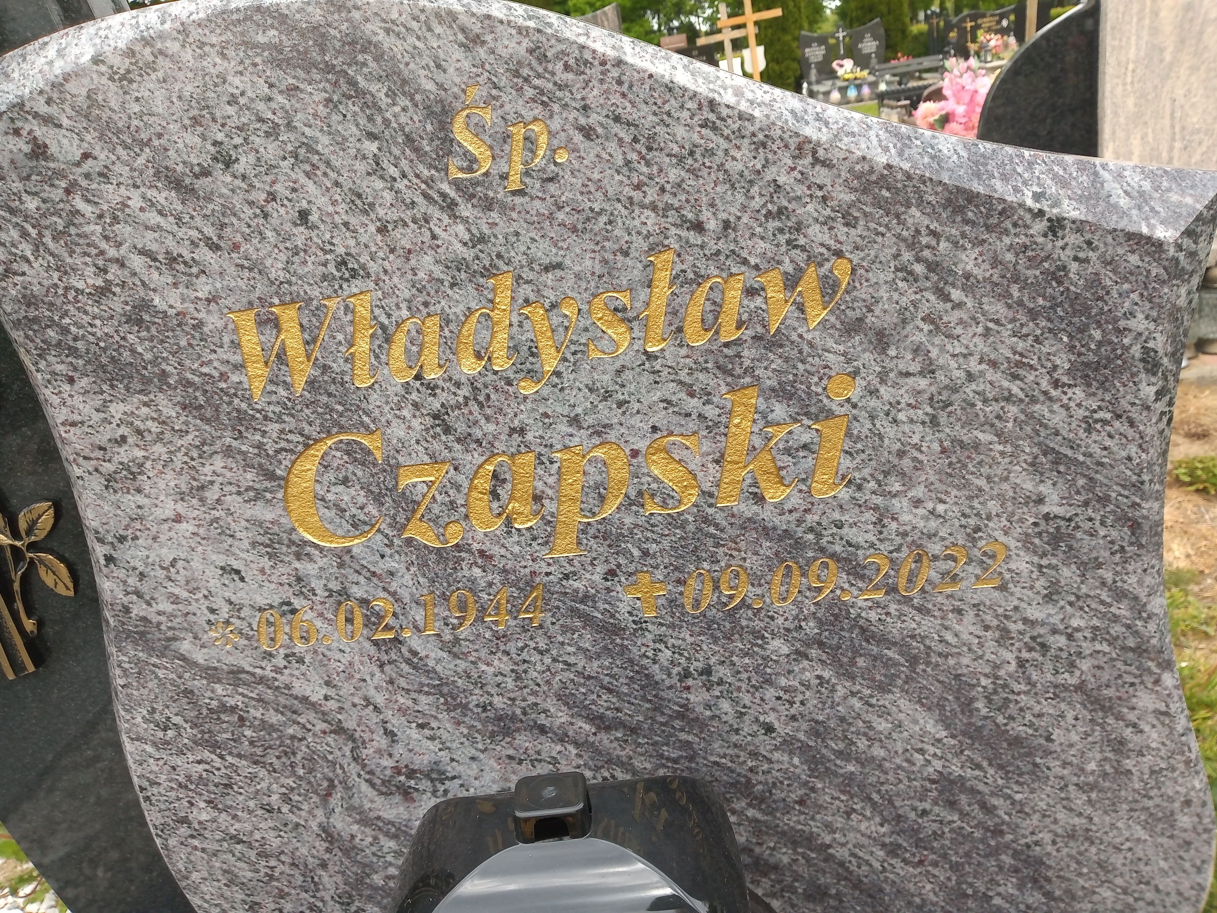 Grób Władysław Czapski