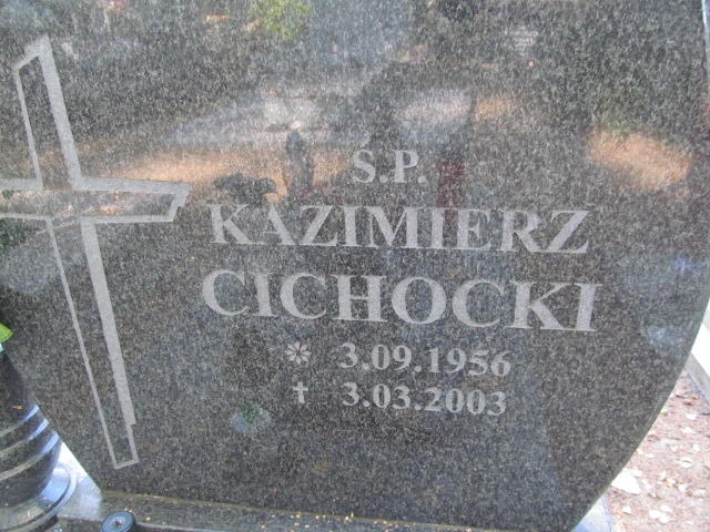 Grób Kazimierz Cichocki