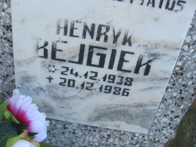 Henryk Bejgier 1938 Łasin - Grobonet - Wyszukiwarka osób pochowanych