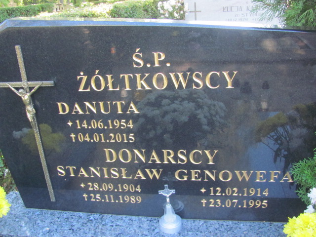 Danuta Żółtkowska 1954 Łasin - Grobonet - Wyszukiwarka osób pochowanych