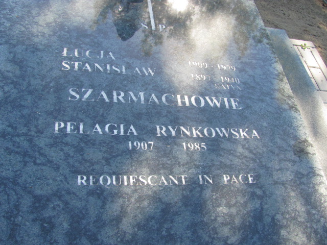 Stanisław Szarmach 1896 Łasin - Grobonet - Wyszukiwarka osób pochowanych