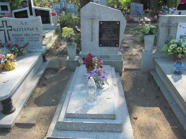 Grób Weronika Biegajska