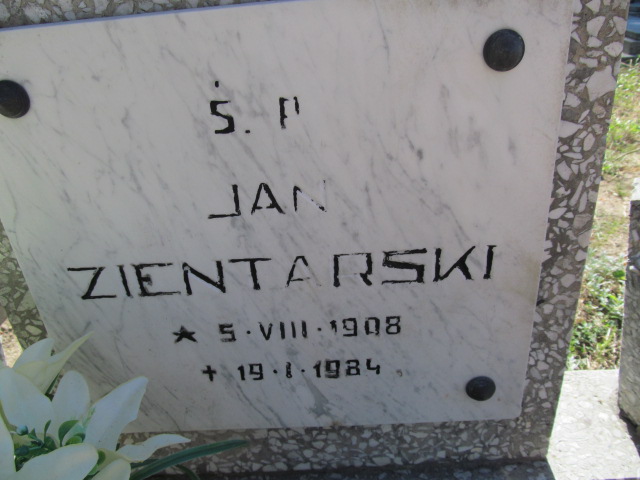 Jan Zientarski 1908 Łasin - Grobonet - Wyszukiwarka osób pochowanych