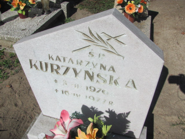 Katarzyna Kurzyńska 1970 Łasin - Grobonet - Wyszukiwarka osób pochowanych