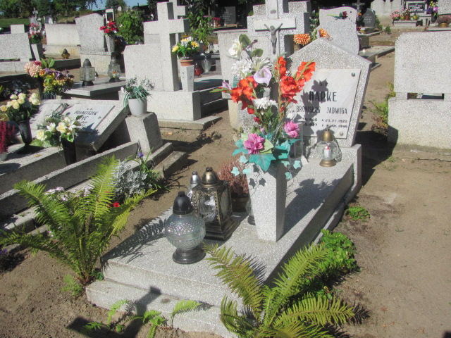 Grób Jadwiga Hapke